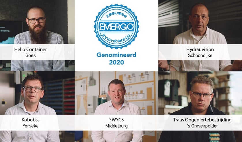 En de Zeeuwse Innovatieprijs Emergo 2020 gaat naar...