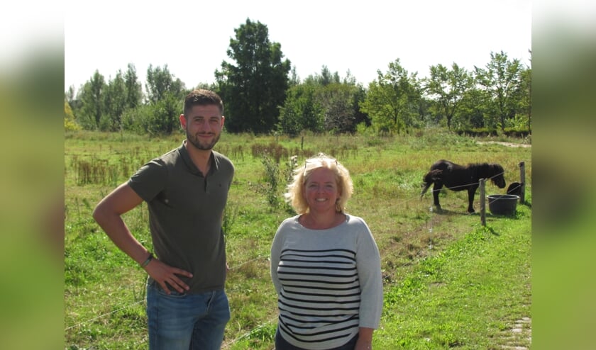 Tijmen Dekkers en Willy van Schie ijveren voor een structurele oplossing voor de Assortimentstuin.