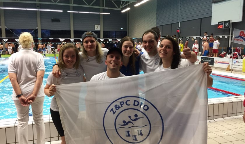 Deelnemers NK Masters Z&PC DIO. v.l.n.r. Joëlle, Susanne, Martino, Whitney, Gijs en Jolanda.