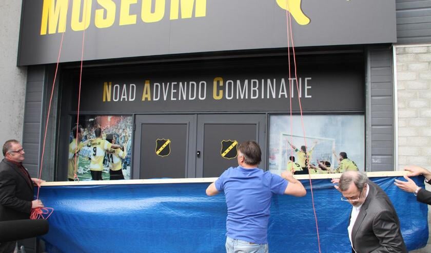 Het NAC Museum tijdens de opening drie jaar geleden