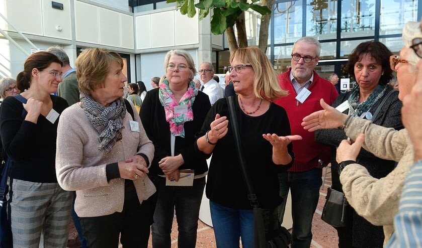 Eerder ging de wethouder al in gesprek met verschillende professionals