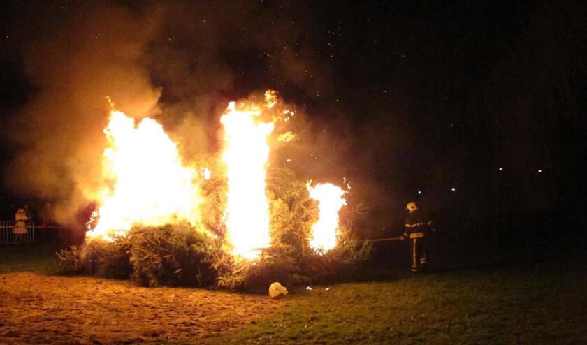 Kerstboomverbranding