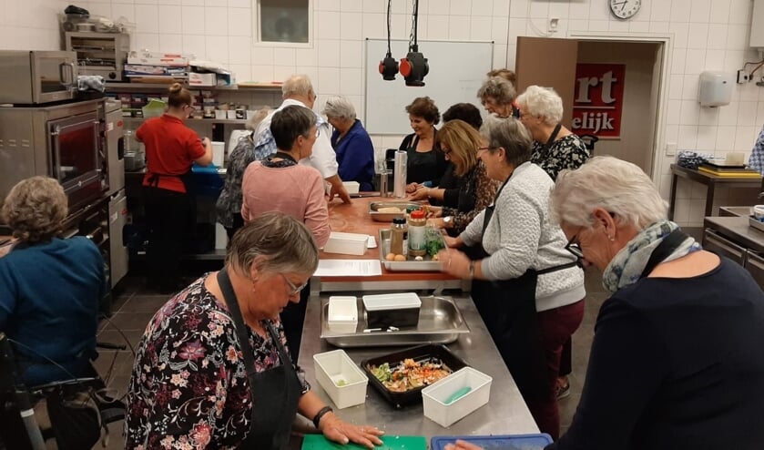 Kookworkshop Vrouwenvereniging.