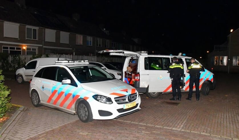 De politie kwam met spoed ter plekke.