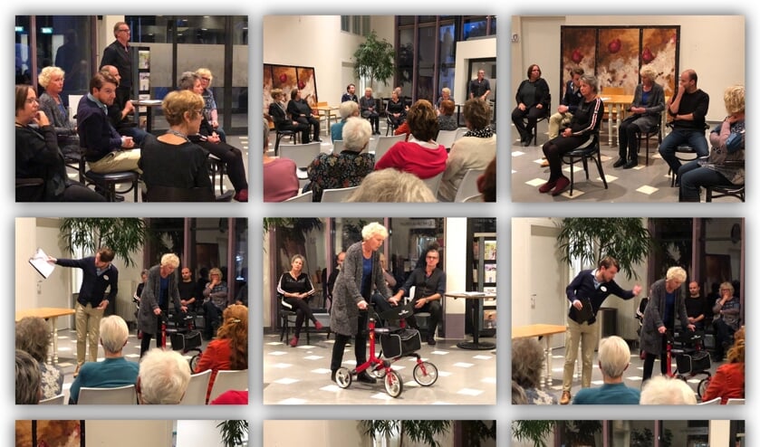 Wijktheater Zeeland speelt situaties uit het dagelijks leven na.