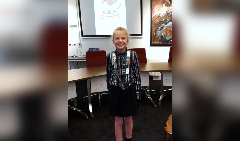 Mares is nog een jaar kinderburgemeester Noord-Beveland