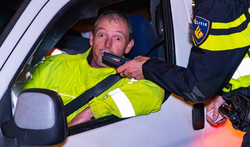Veel automobilisten moesten blazen.