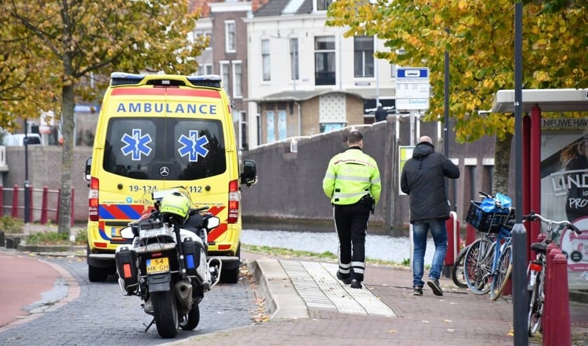 De ambulancen en politie kwamen ter plekke.