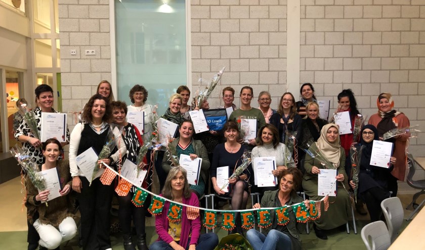 Trotse TSO medewerkers na het behalen van het certificaat.