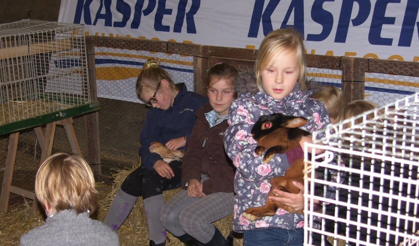 De knuffelhoek voor de kinderen.