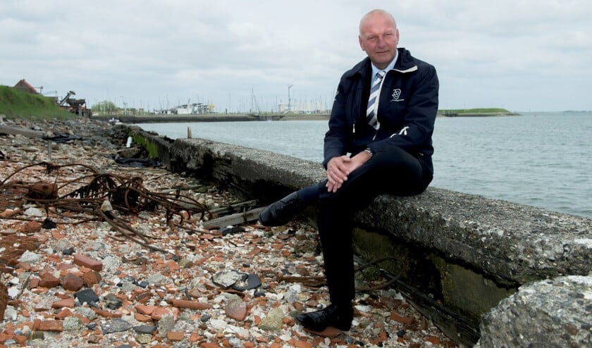 Dijkgraaf Toine Poppelaars van waterschap Scheldestromen.