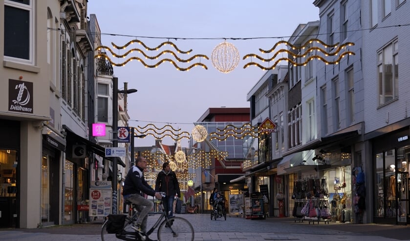 De winkels in de Walstraat.