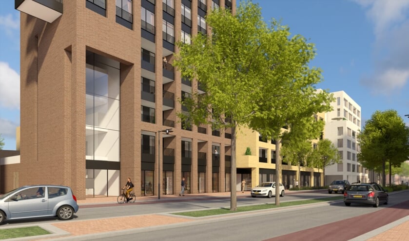 De geplande nieuwbouw aan de Markendaalseweg
