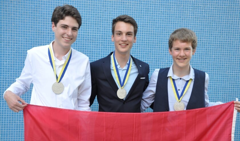 V.l.n.r.: Laurens Smulders, Bart Burggraaf, Bram Arts