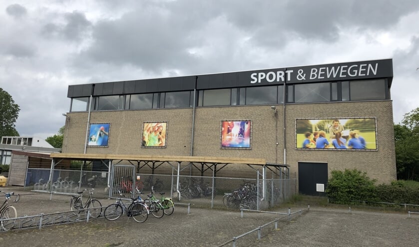 Een van de huidige sporthallen op het terrein van het Vitalis, die nu gebruikt wordt voor de opleiding Sport & Bewegen.