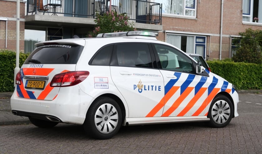 De politie kwam ter plekke.