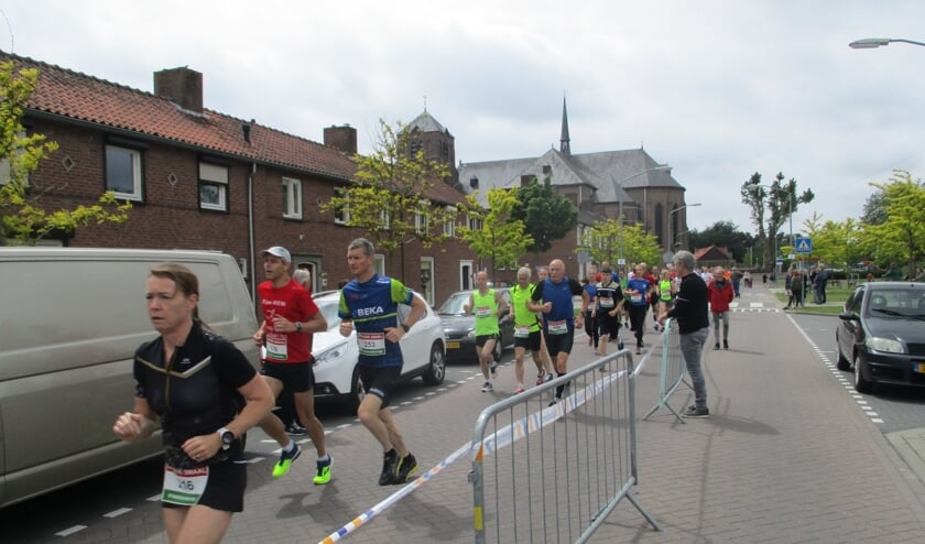 Ook de 15-km-loop was erg populair.