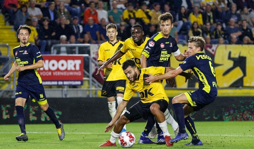 NAC won vrijdag thuis met 5-1 van Helmond Sport.