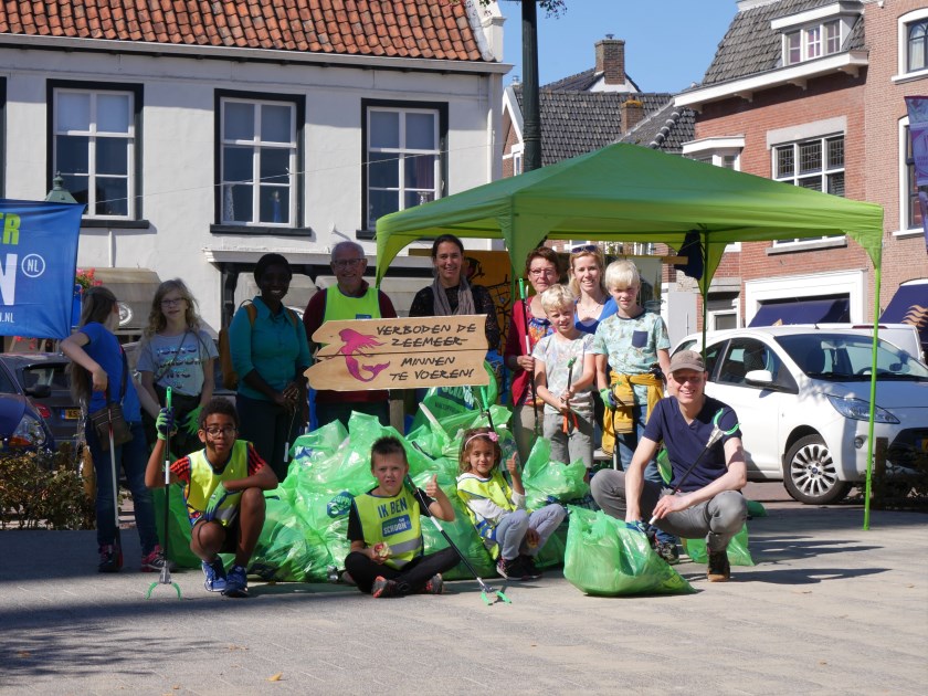 Bredanaren zetten zich in voor een schonere stad.