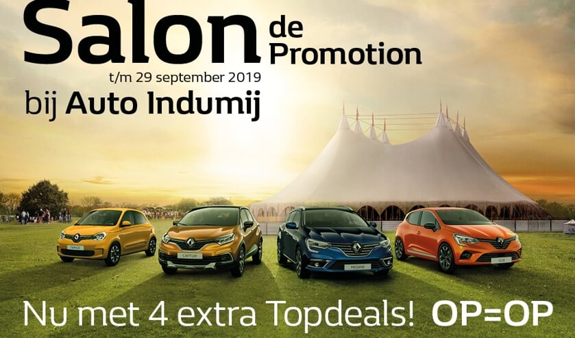Salon de Promotion bij Auto Indumij