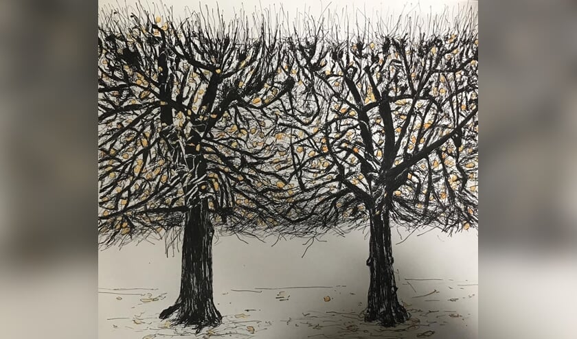 Pentekening.