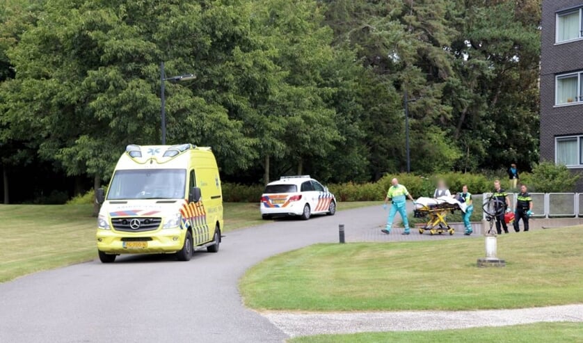 De ambulance en de politie kwamen ter plekke.