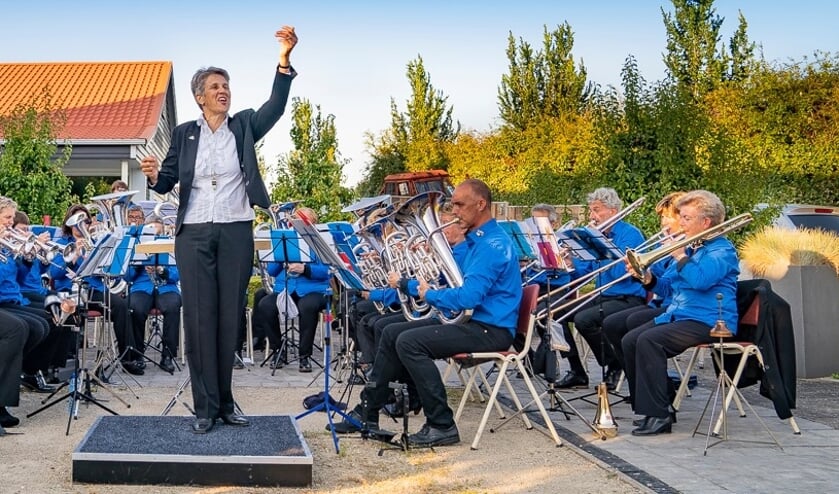 De brassband van OKK.