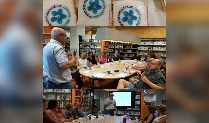 Ook de medewerkers en vrijwilligers van de Bibliotheek Halderberge namen deel aan de training Samen Dementievriendelijk. ARCHIEFFOTO