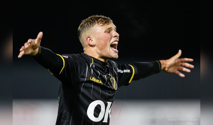 Sydney van Hooijdonk tijdens een eerdere wedstrijd