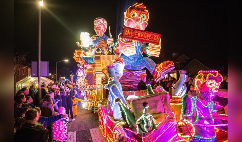 De Lichtjesoptocht in 2019.