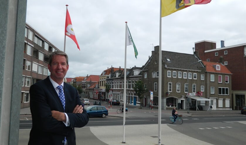 Wethouder Albert Vader van de gemeente Vlissingen.