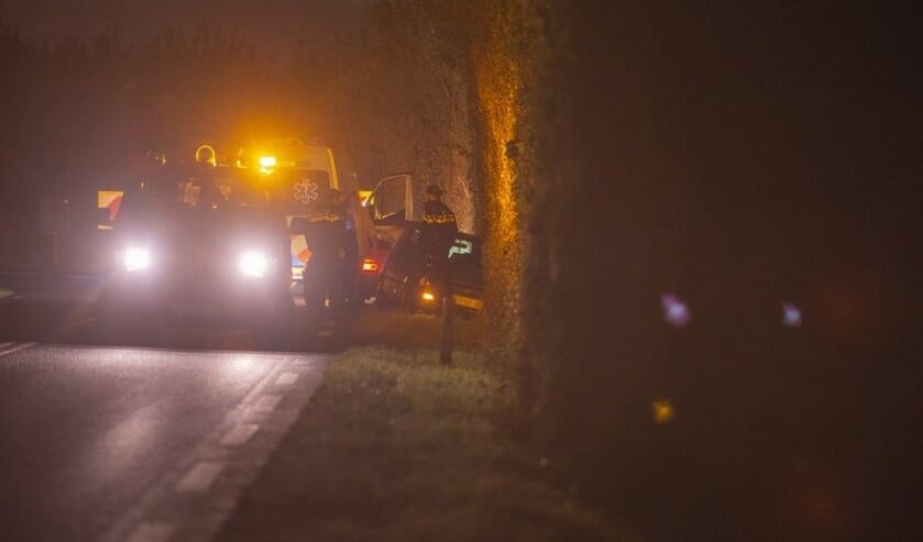 De politie en ambulance kwamen ter plaatse.