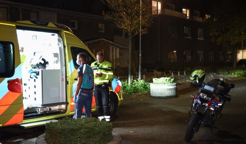 De politie en ambulance kwamen ter plaatse.