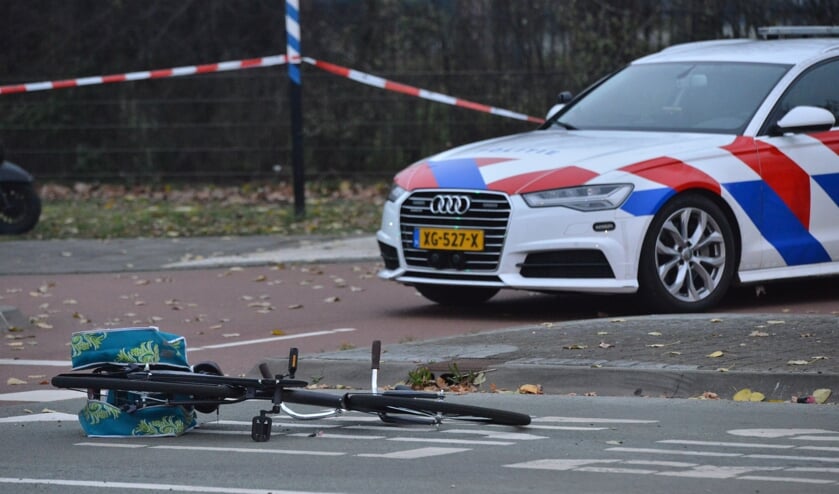 De fietsers raakten gewond.