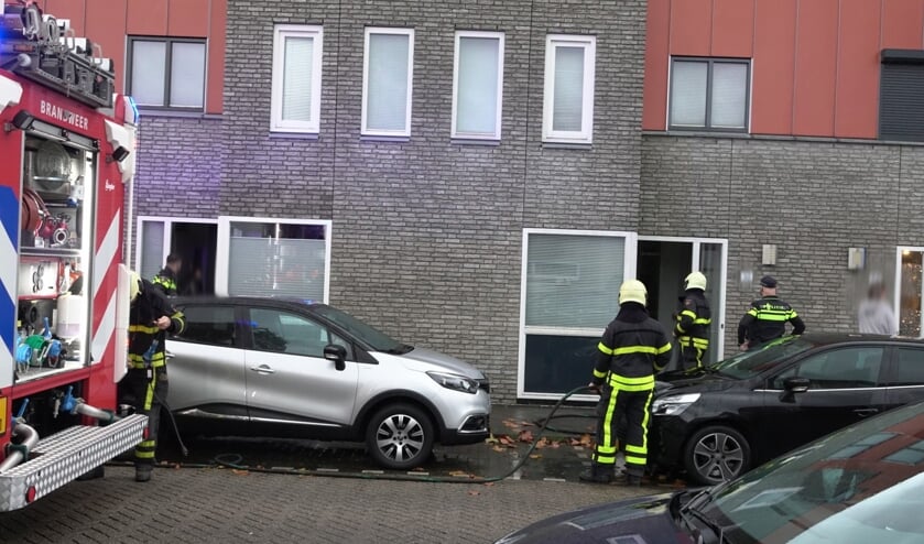 De brandweer had de brand snel onder controle.