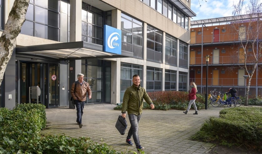 Een UWV-kantoor.