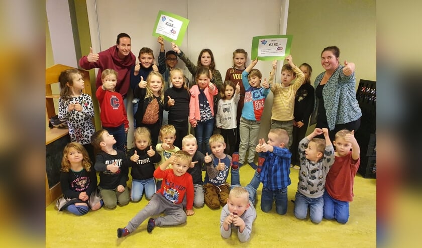 Opbrengst SOS Heldenchallenge: 285euro