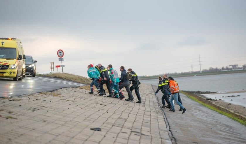 Diverse hulpdiensten kwamen ter plaatse.