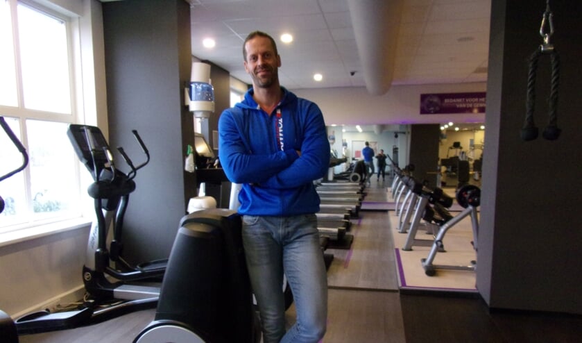 Wouter Troost in zijn sportschool.