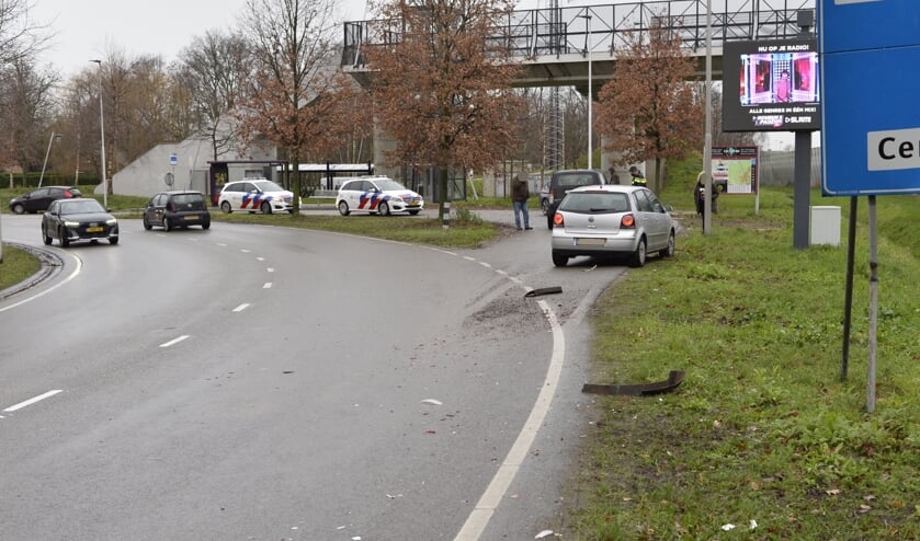 Het ongeval gebeurde in de bocht bij het station van Prinsenbeek.