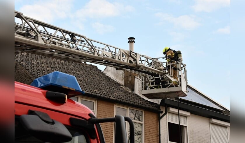 Geen gewonden bij woningbrand in Oost-Souburg