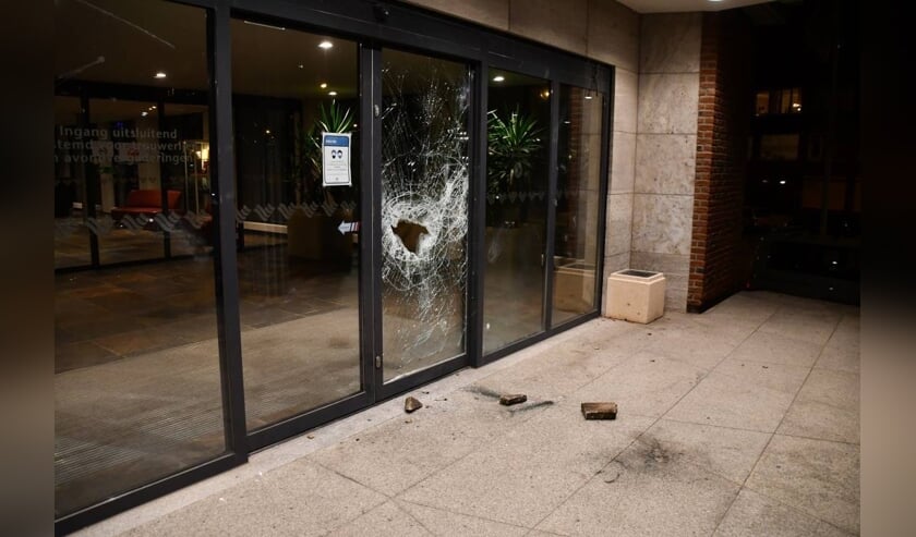 Gemeentehuis Vlissingen vernield