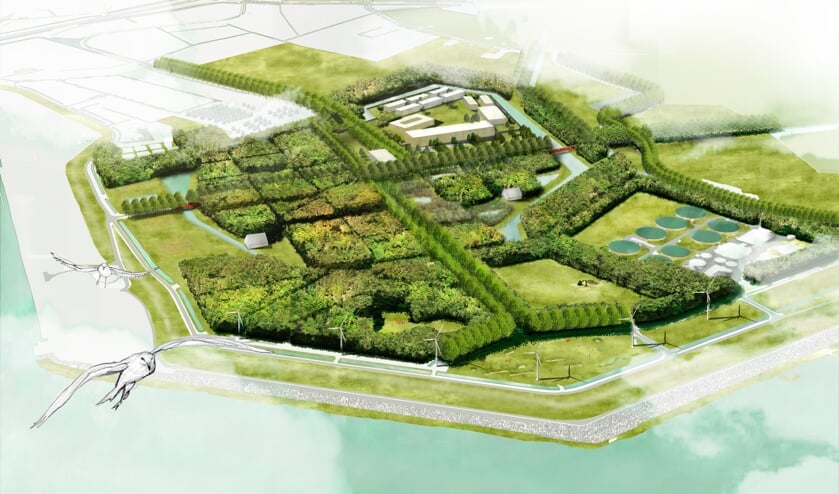 ‘Stadslandgoed Nieuwerve’ combineert justitieel complex met natuur, recreatie en bedrijvigheid