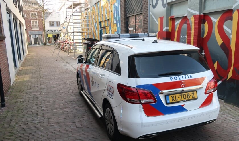 De politie arresteerde de man.