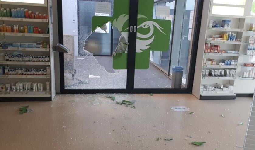 Er is behoorlijk veel schade ontstaan.
