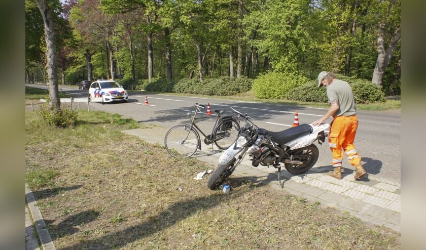 De brommer is door kennissen van het slachtoffer opgehaald.