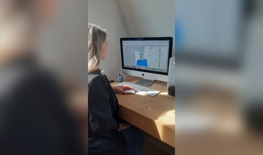 Thoolse Iris ontwerpt beschermende kleding voor medici 