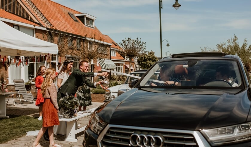 Thools stel heeft ondanks Coronacrisis een prachtige trouwdag 