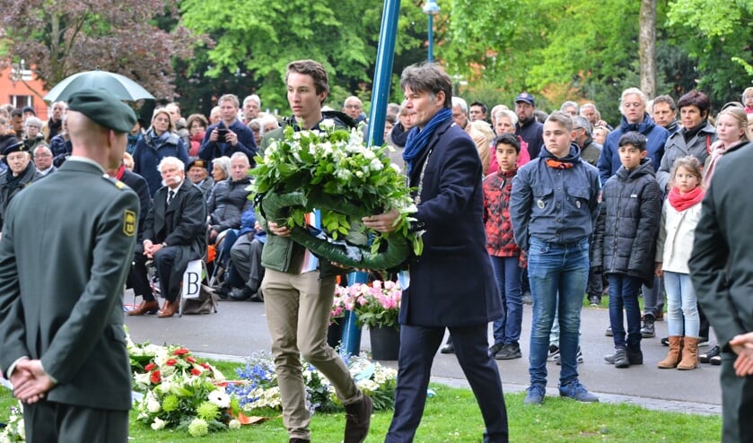 Normaal is het druk bij de herdenkingen. Maar dit jaar zijn ze zonder publiek