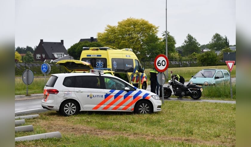 De politie en ambulance kwamen ter plaatse.